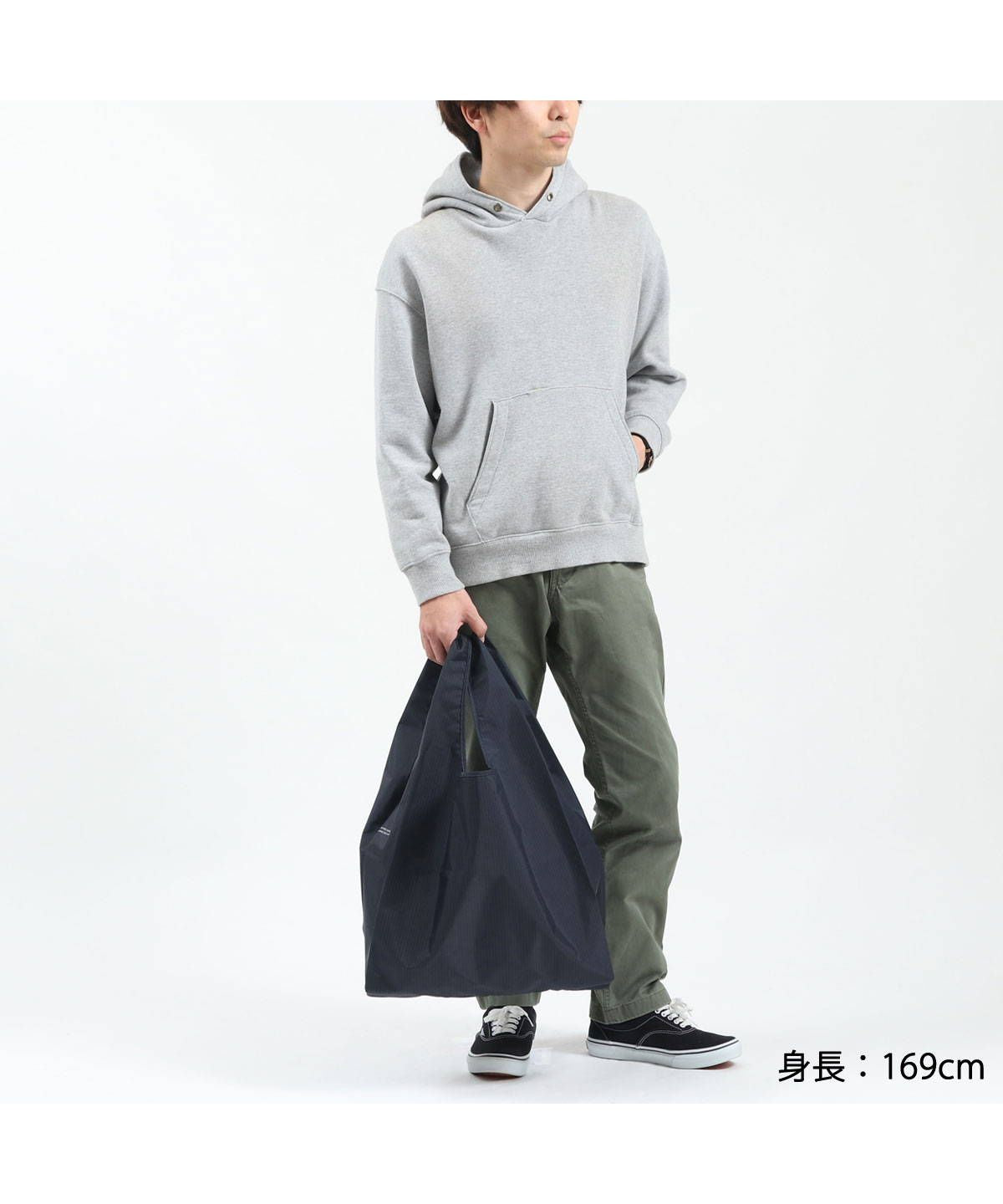 エーストーキョー ace.TOKYO エース エコバッグ ace. トートバッグ 折りたたみ フォルケット ショッピングバッグ 軽量 大 Mサイズ パッカブル B4 A4 19L 67151 （ダークネイビー(03)） ダークネイビー(03)
