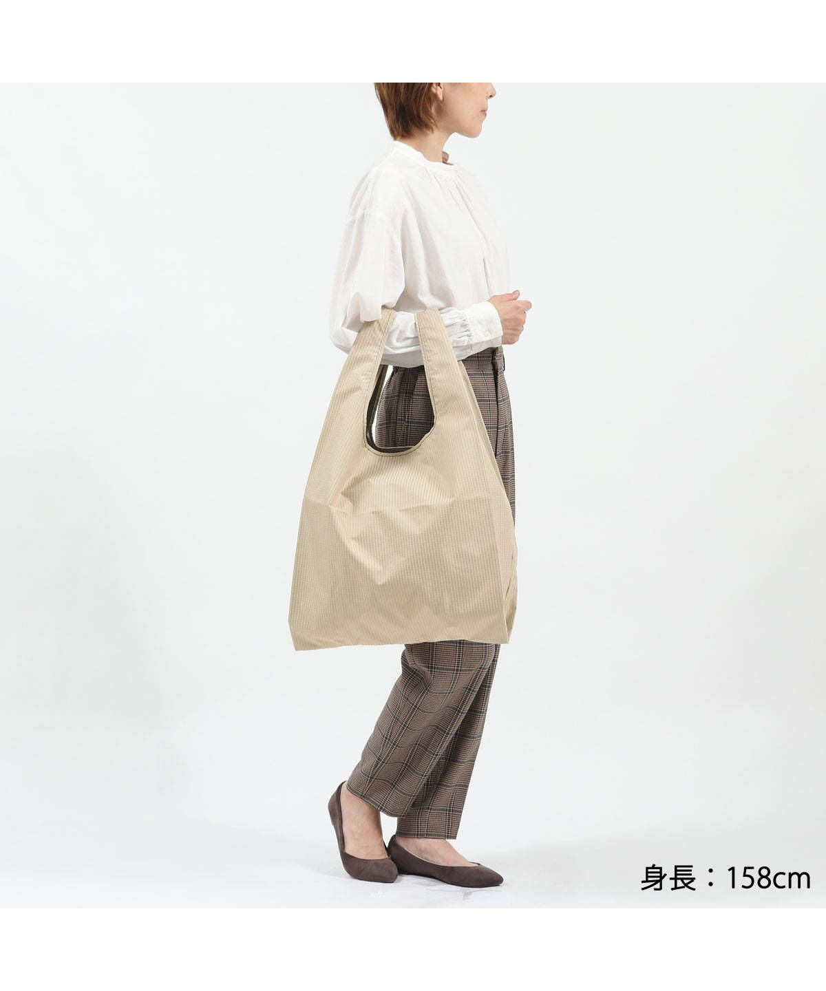 エーストーキョー ace.TOKYO エース エコバッグ ace. トートバッグ 折りたたみ フォルケット ショッピングバッグ 軽量 大 Mサイズ パッカブル B4 A4 19L 67151 （ダークネイビー(03)） ダークネイビー(03)