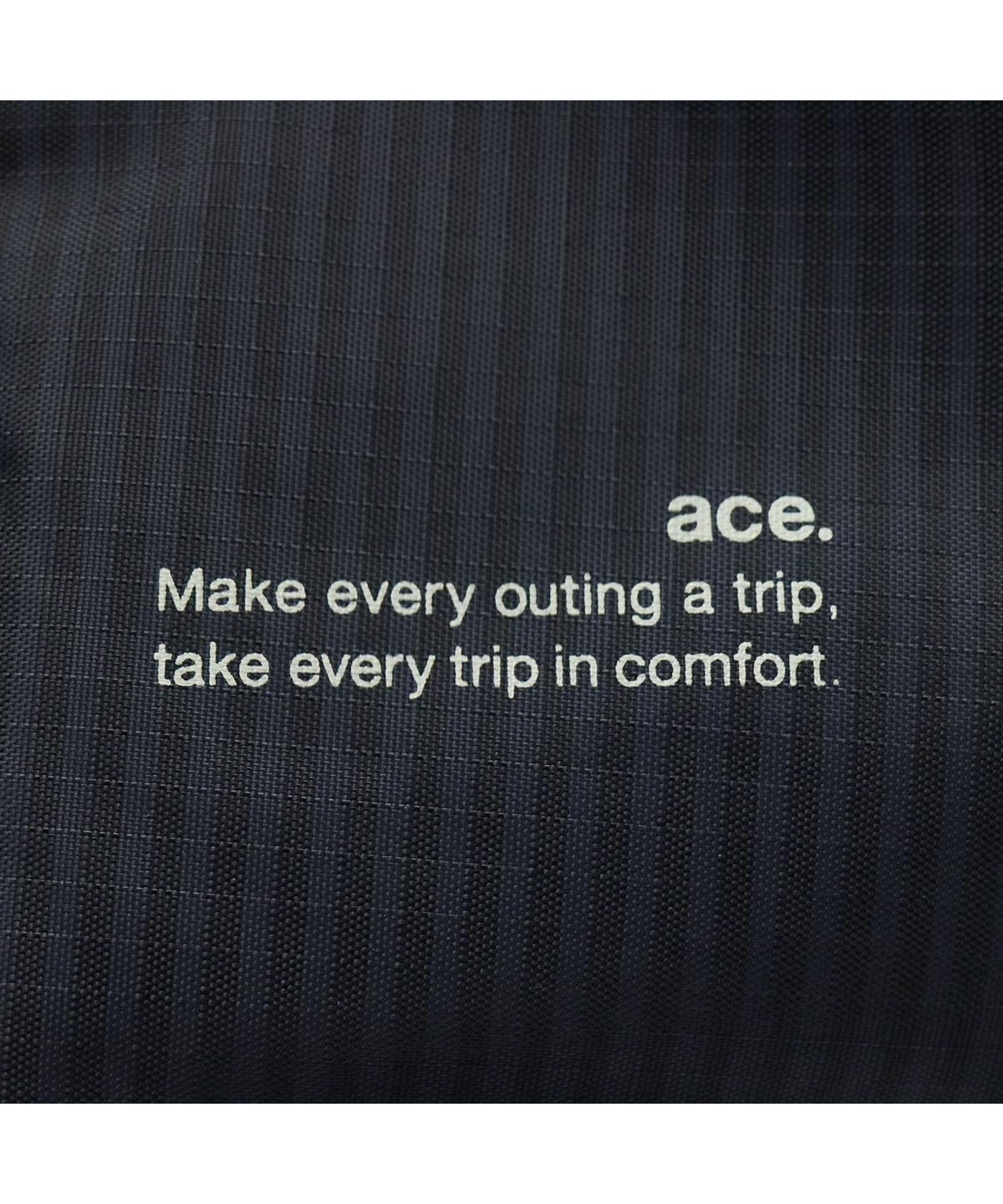 エーストーキョー ace.TOKYO エース エコバッグ ace. トートバッグ 折りたたみ フォルケット ショッピングバッグ 軽量 大 Mサイズ パッカブル B4 A4 19L 67151 （ダークネイビー(03)） ダークネイビー(03)
