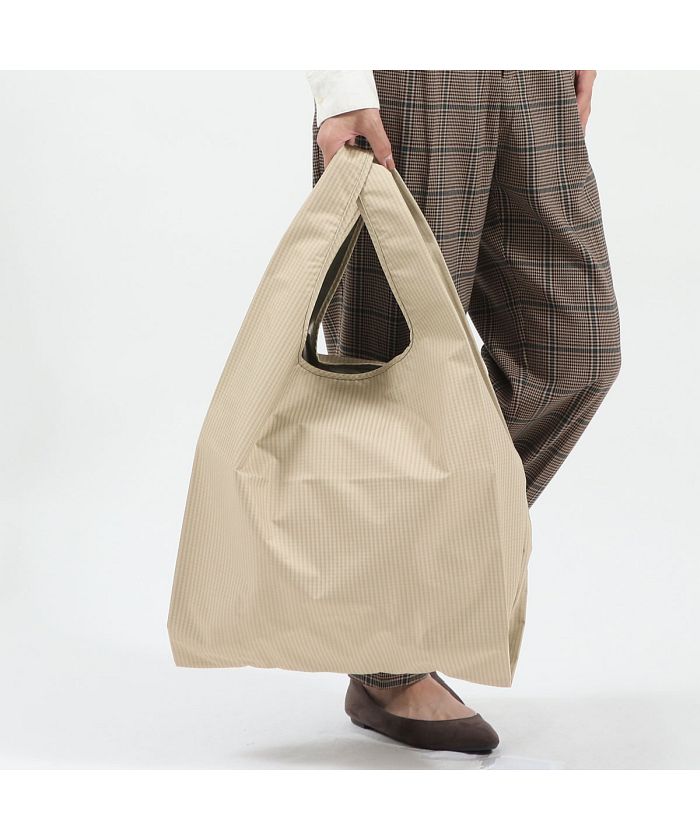 エーストーキョー ace.TOKYO エース エコバッグ ace. トートバッグ 折りたたみ フォルケット ショッピングバッグ 軽量 大 Mサイズ パッカブル B4 A4 19L 67151 （ベージュ(05)） ベージュ(05)