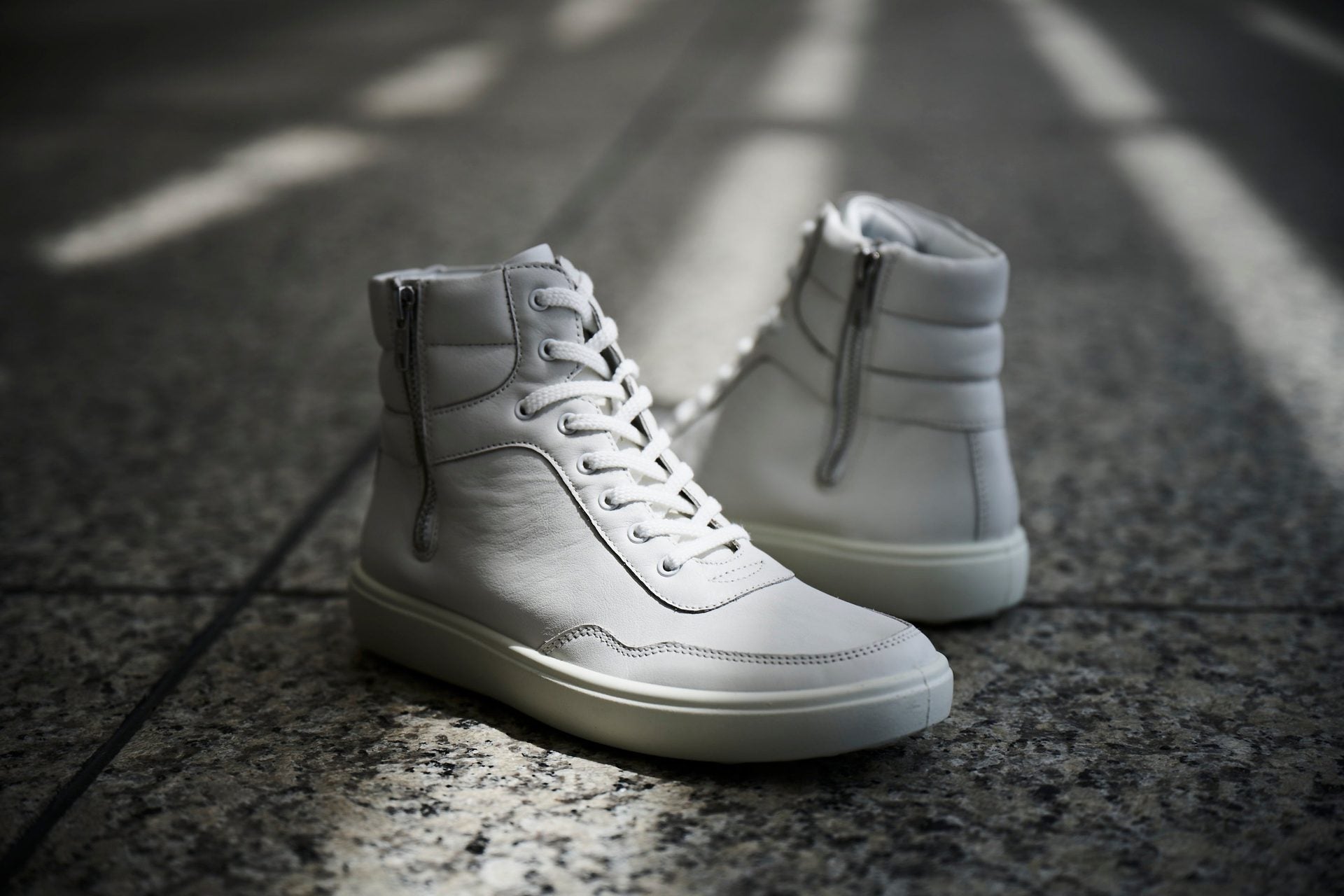 アキレス・ソルボ ACHILLES SORBO レザーシューズ （ホワイト） ホワイト