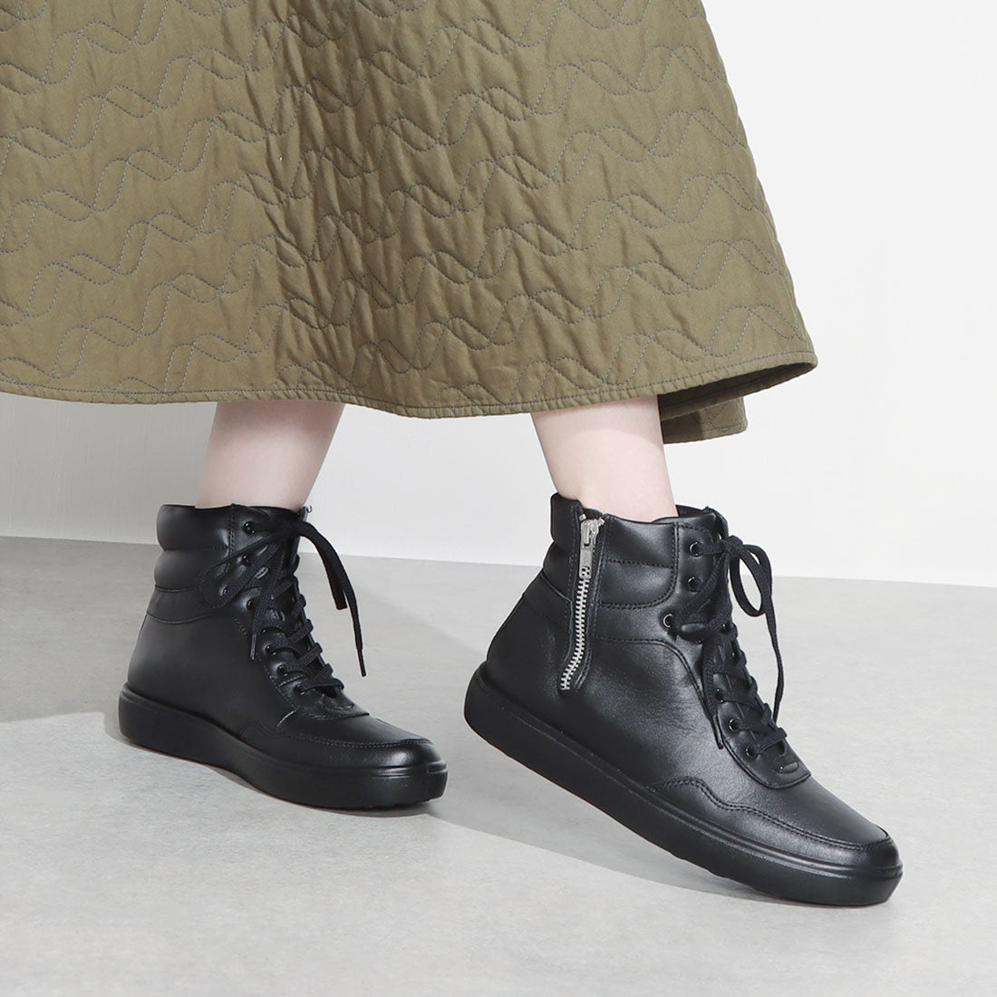 アキレス・ソルボ ACHILLES SORBO レザーシューズ （ホワイト） ホワイト