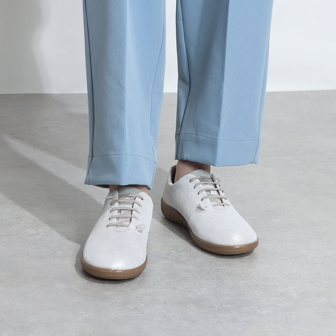 ACHILLES SORBO Elastic leather shoes