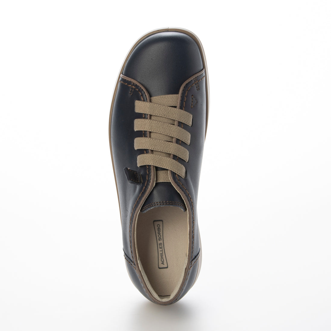 Achilles Sorbo Leather shoes with elastic laces