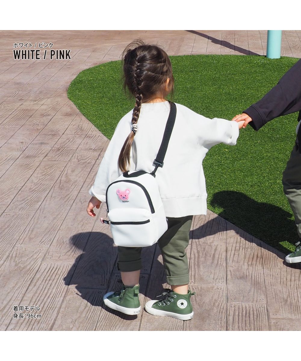 ランナー RUNNER リュック リュックサック デイパック 合皮 小さめ ファスナー ロゴ 多機能 刺繍 2way ショルダーバッグ おしゃれ 人気