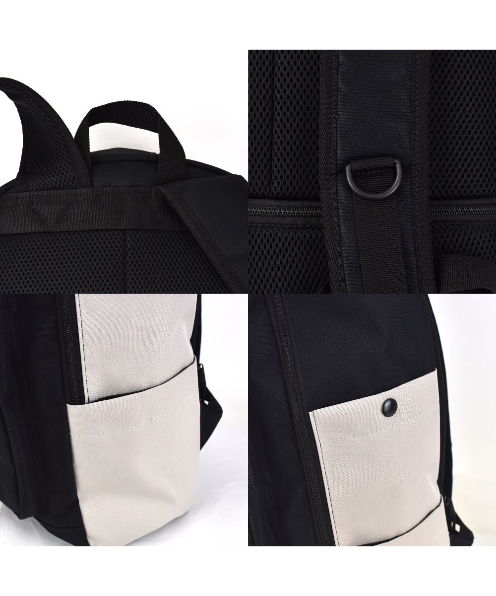 ランナー RUNNER スヌーピー リュック デイパック 大容量 30L a4 黒 ロゴ 撥水 前 サイド 背面 ポケット 付き 疲れない シンプル 女子 男子 男女兼用 女子高生 高