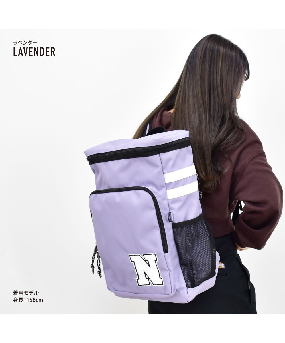 Runner Aventura Backpack Box Type Square Large Capacity A4 Pocket Back Pocket Zipper Back Zipper PC Sleeve black Logo Women's