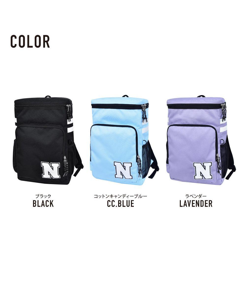 Runner Aventura Backpack Box Type Square Large Capacity A4 Pocket Back Pocket Zipper Back Zipper PC Sleeve black Logo Women's
