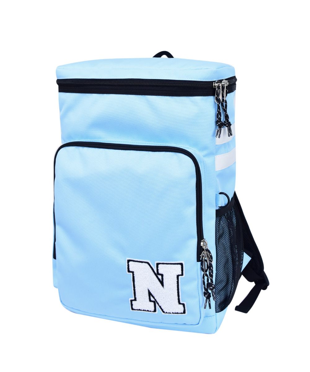 Runner Aventura Backpack Box Type Square Large Capacity A4 Pocket Back Pocket Zipper Back Zipper PC Sleeve black Logo Women's