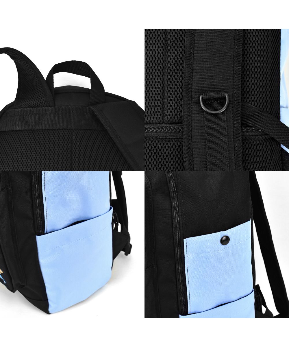 ランナー RUNNER トムとジェリー リュック デイパック 大容量 30L a4 黒 ロゴ 撥水 前 サイド 背面 ポケット 付き シンプル 女子 男子 女の子 男の子 男女兼用 女