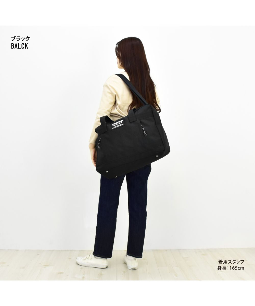 ランナー RUNNER アヴェンチュラ ボストンバッグ 旅行バッグ 旅行 防災 ショルダー 撥水 大容量 大きい 黒 リュック 女子 男子 男女兼用 高校生 中学生 ユニセックス レデ