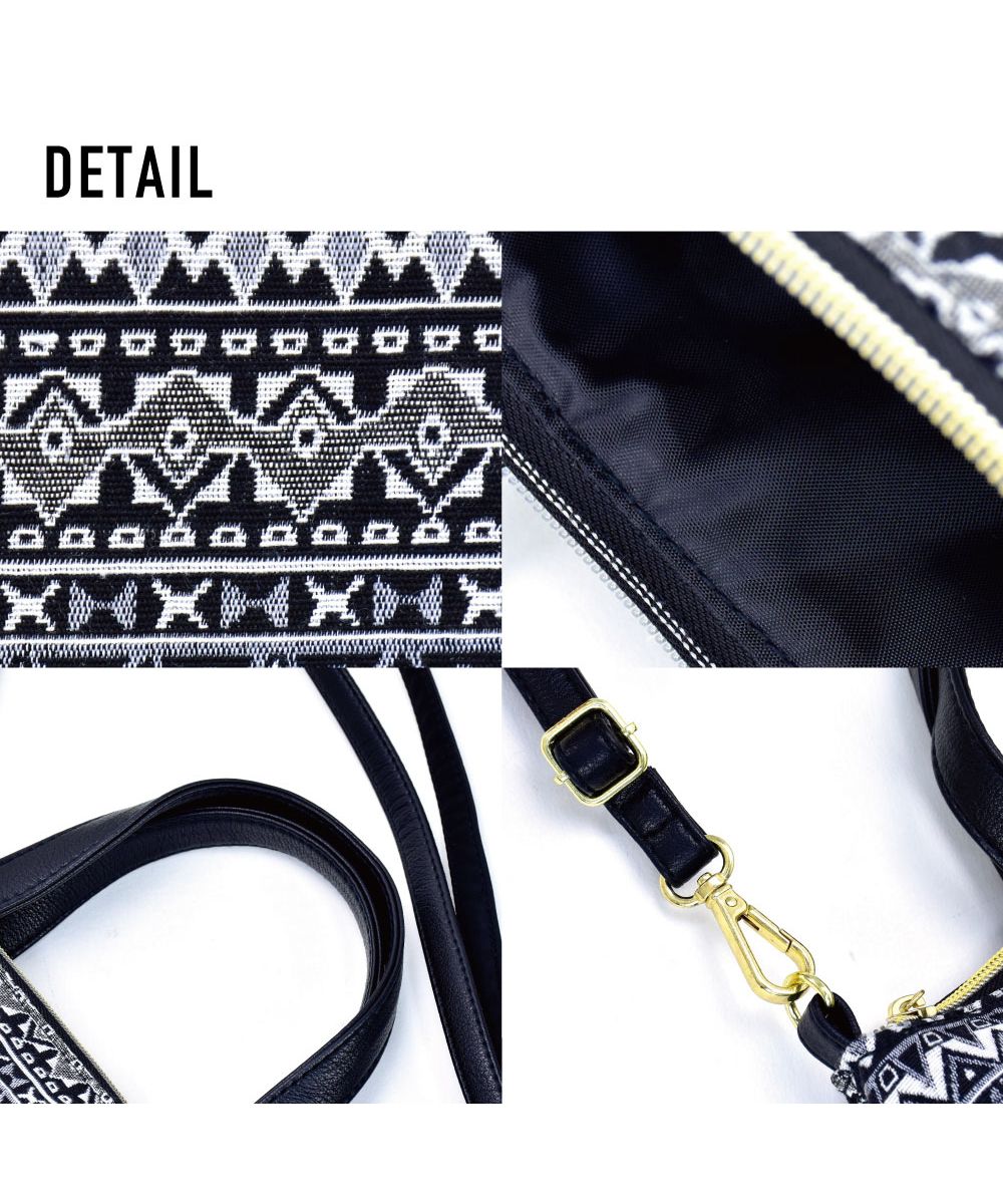 ランナー RUNNER エリー トートバッグ ショルダートート レディース 女子 大人ファスナー ジャガード 縦型 a4 ファスナー付き カジュアル ストリート