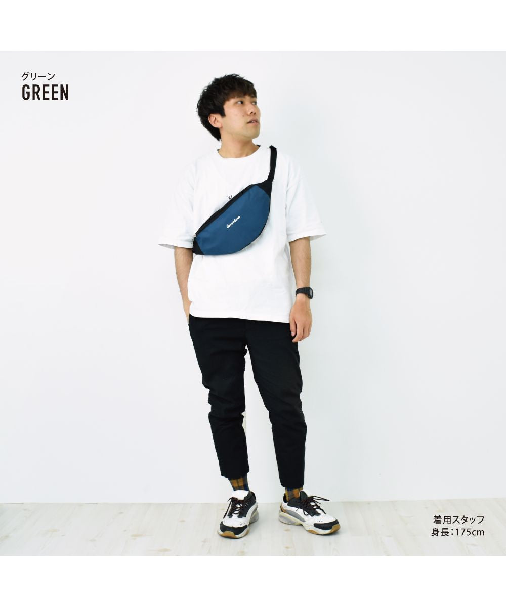 ランナー RUNNER アヴェンチュラ ウェストバッグ ウェストポーチ レディース 女子 大人 ファスナー キーフック付き ナイロンiPadmini/小型タブレット収納 小さい カジュ