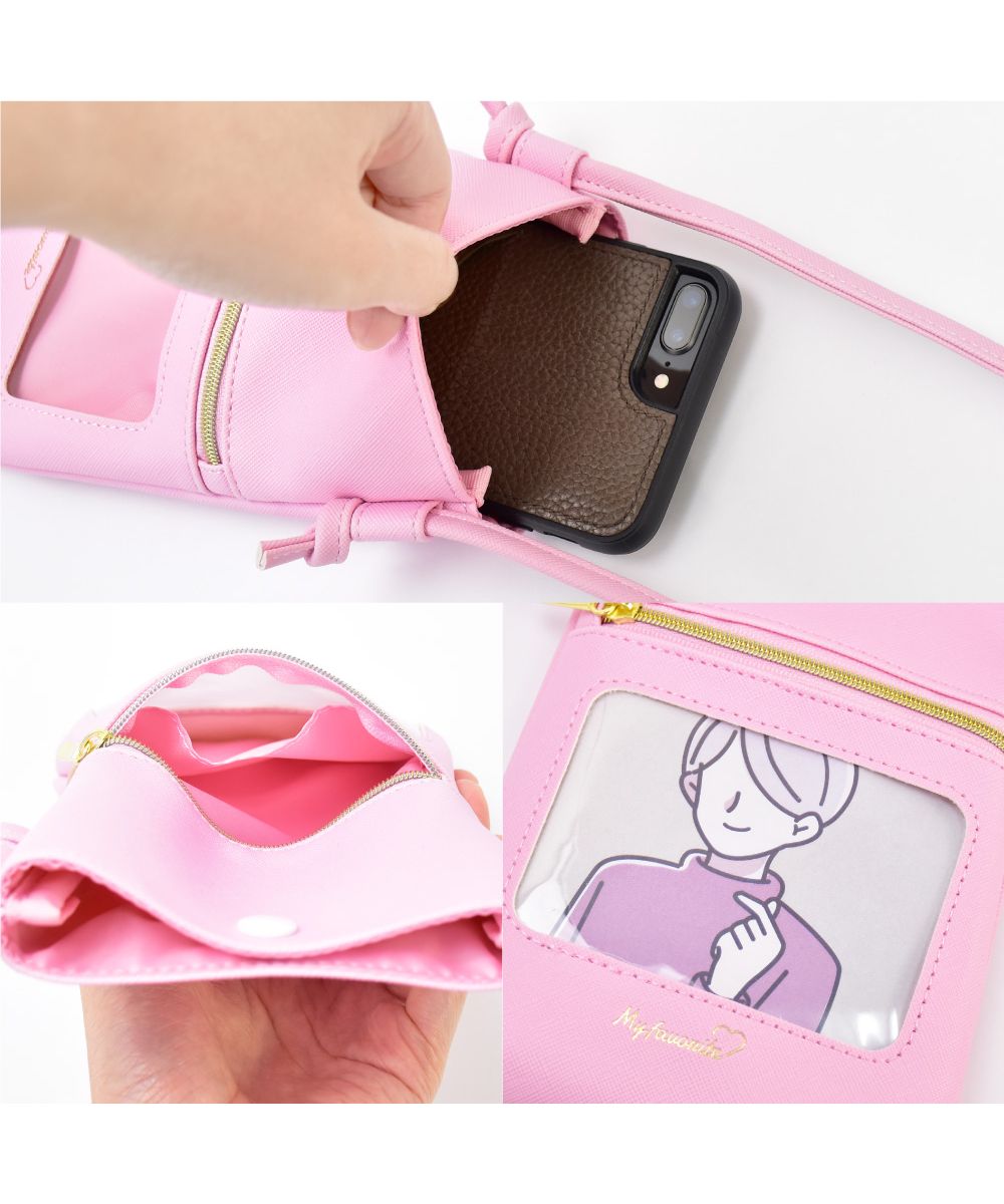 ランナー RUNNER ショルダーバッグ ミニバッグ 斜めがけ スマホポーチ 携帯ショルダー 小さめ ショルダーポーチ サコッシュ 合皮バッグ フェイクレザー グッズ トレカ 推し活