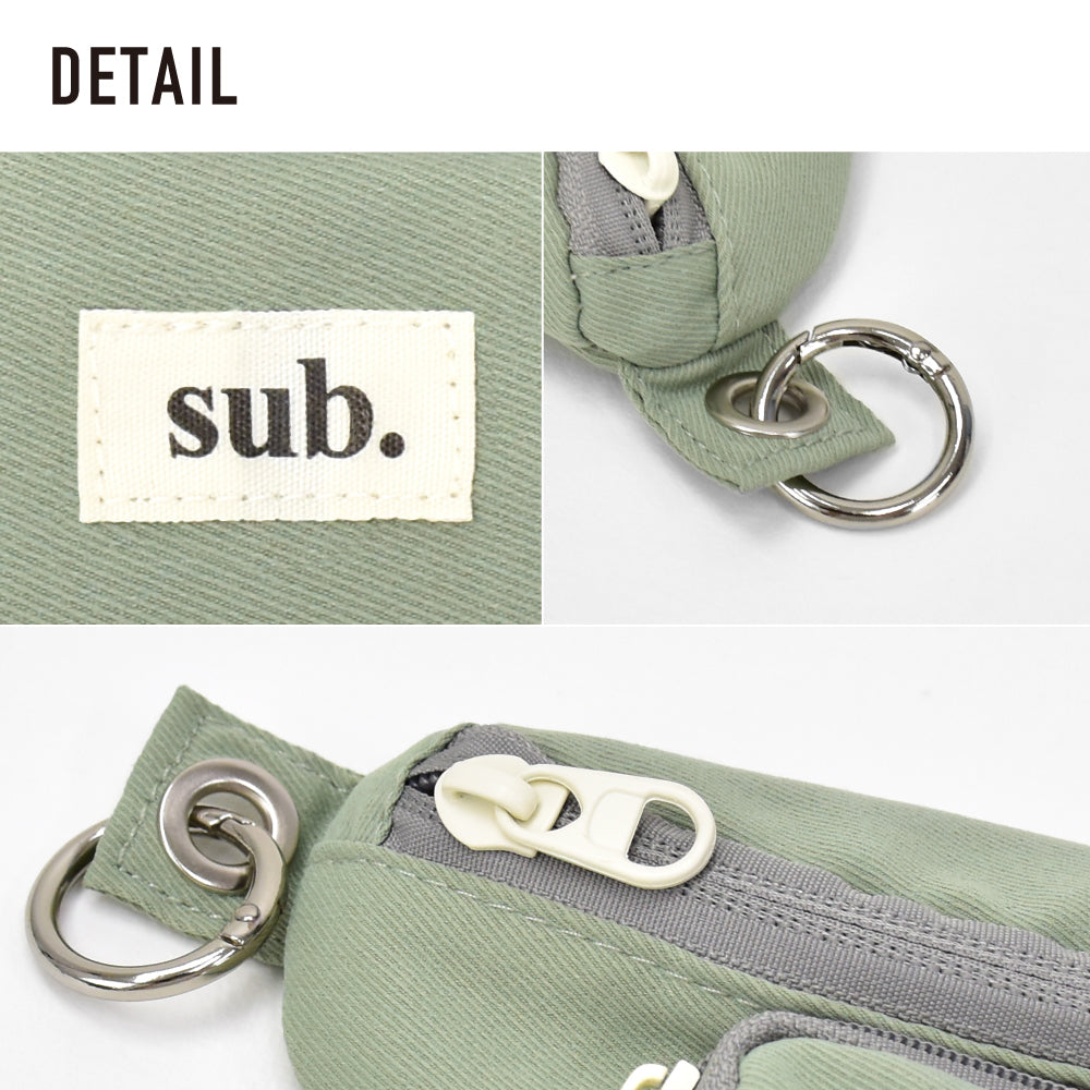 ランナー RUNNER ミニポーチ カラビナ 小物入れ バッグチャーム チャーム コインケース 小さめ レディース メンズ 通勤 通学 旅行 大人 学生 子供 アヴェンチュラ