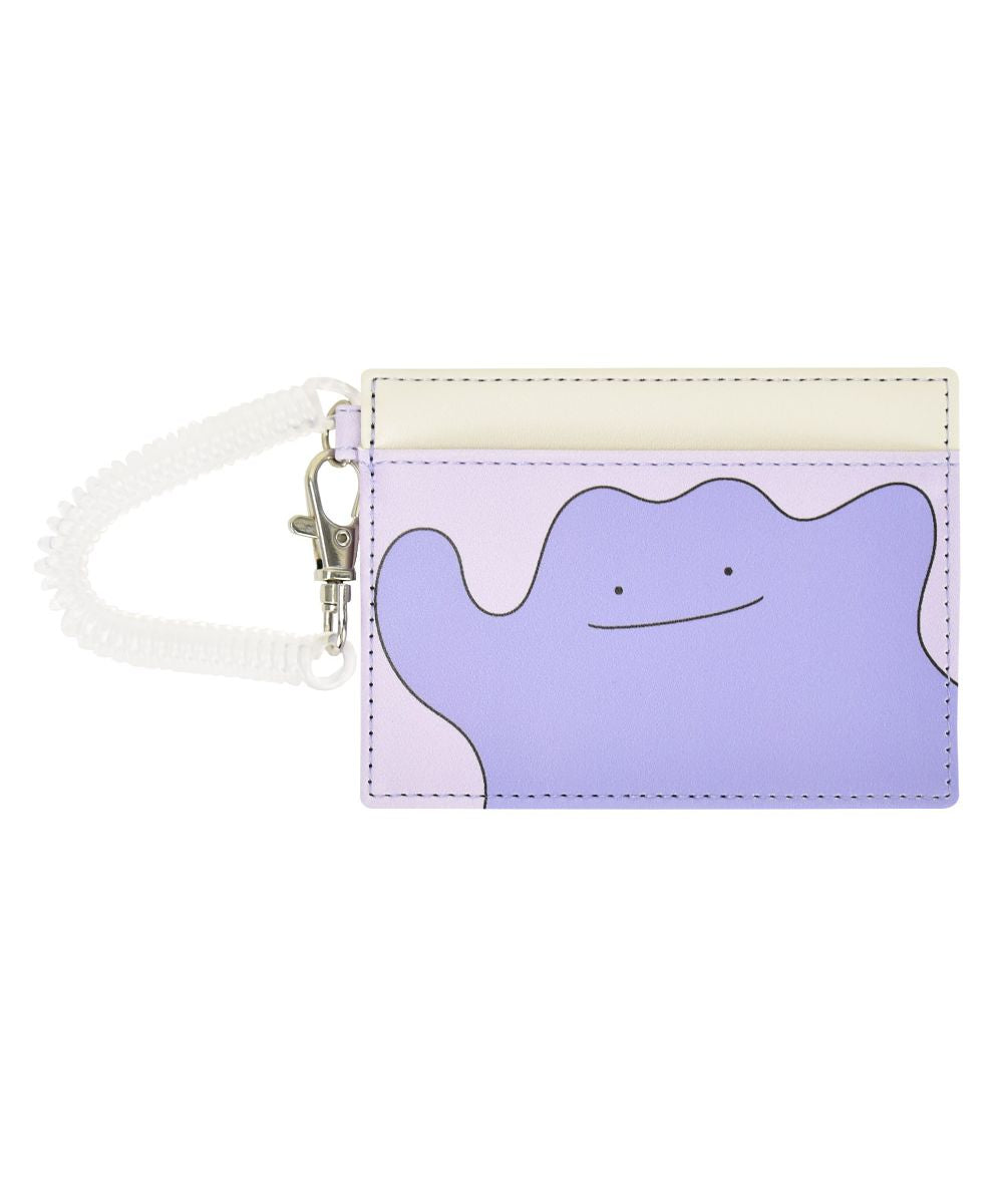 Runner Pokémon Pocket Monster Pass Case Commuter Pass Holder Card Case IC Card Pikachu Snorlax Ladies Girls Synthetic Leather Coil Code Ladies