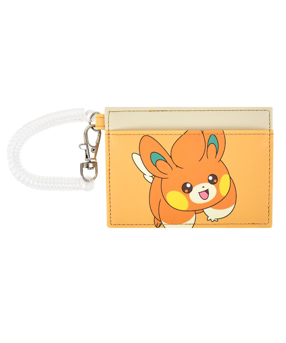 ランナー RUNNER ポケットモンスター ポケモン パスケース 定期入れ カードケース 定期 入れ ICカード ピカチュウ カビゴン レディース 女子 合皮 コイルコード レディース,パモ(PKM-810)