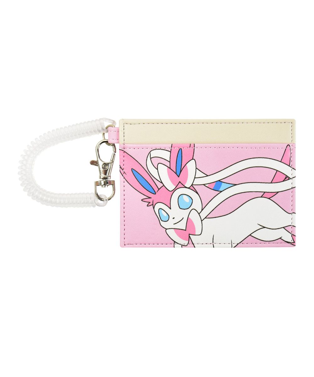Runner Pokémon Pocket Monster Pass Case Commuter Pass Holder Card Case IC Card Pikachu Snorlax Ladies Girls Synthetic Leather Coil Code Ladies