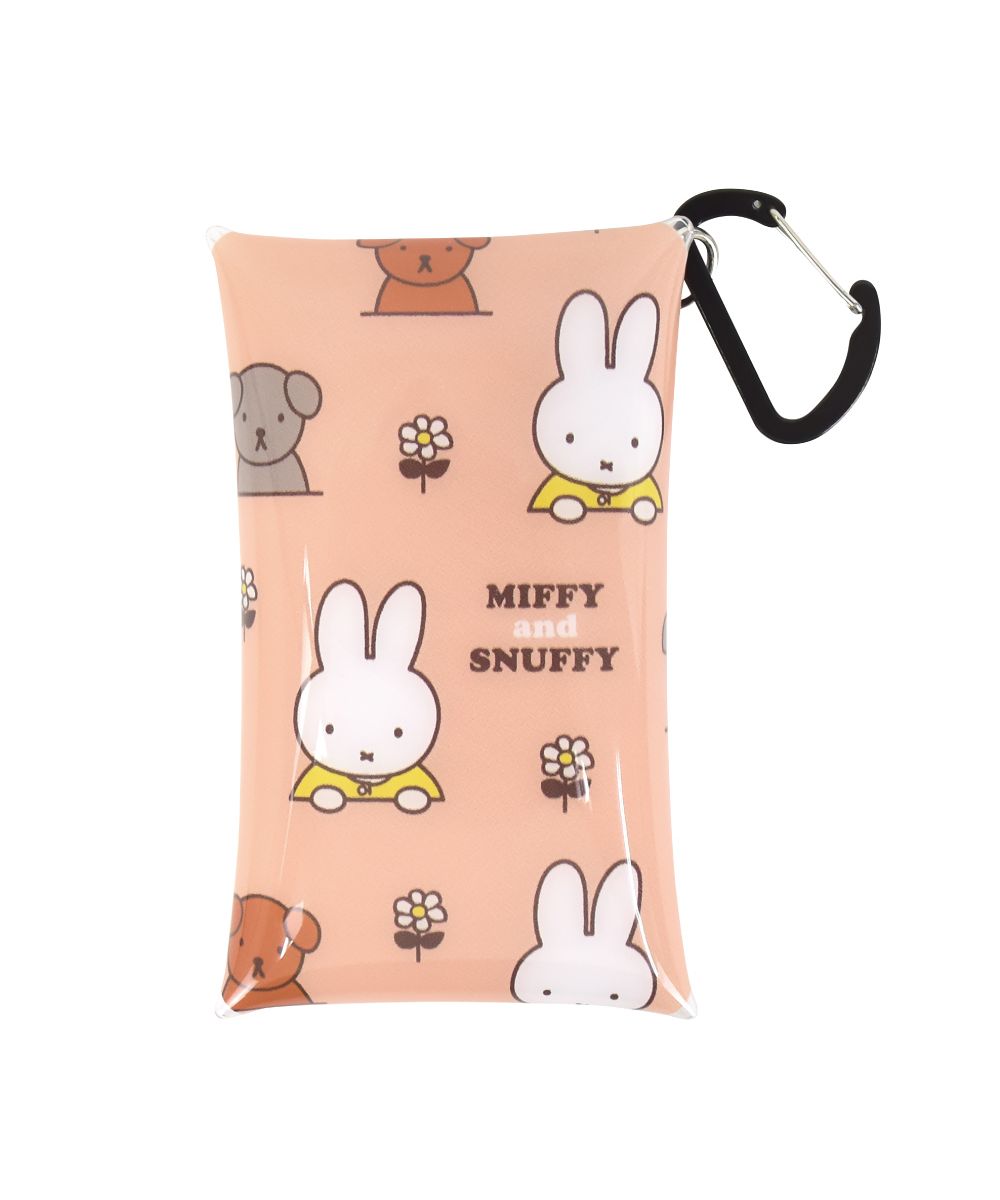Runner Miffy Pass Case Commuter Pass Holder 2 Pieces Small Item Storage Clear Multi-Case S Size Ladies Girls Boys Brand Character Cute
