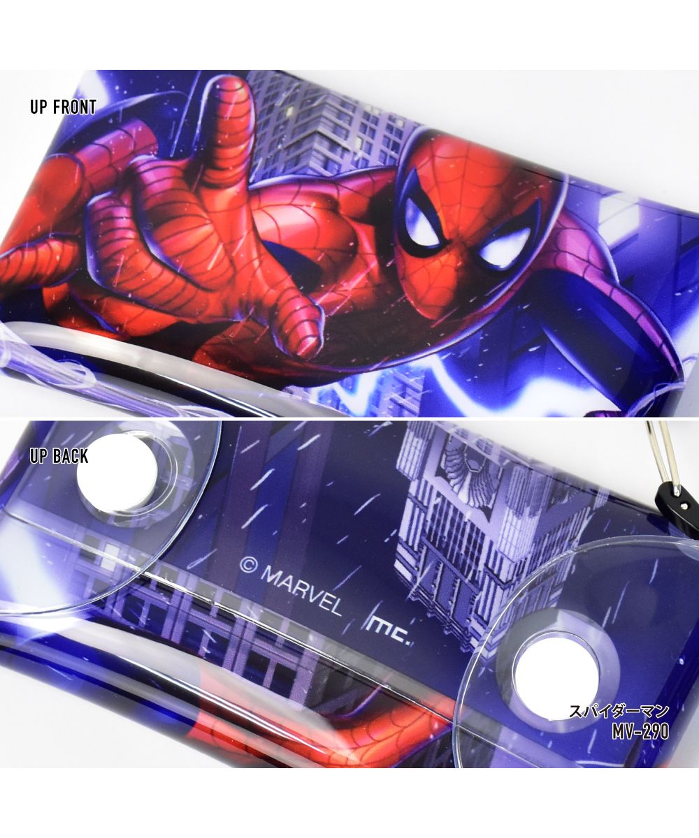 ランナー RUNNER マーベル キーケース スマート キー 小物入れ クリアマルチケース Sサイズ レディース 女子 女の子 フック付き 透明 クリア PVC メンズ 男子 男の子