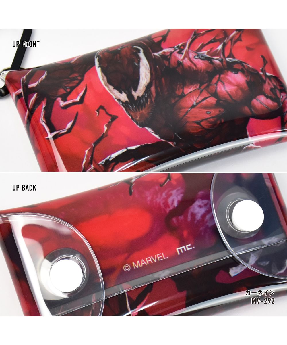 ランナー RUNNER マーベル キーケース スマート キー 小物入れ クリアマルチケース Sサイズ レディース 女子 女の子 フック付き 透明 クリア PVC メンズ 男子 男の子