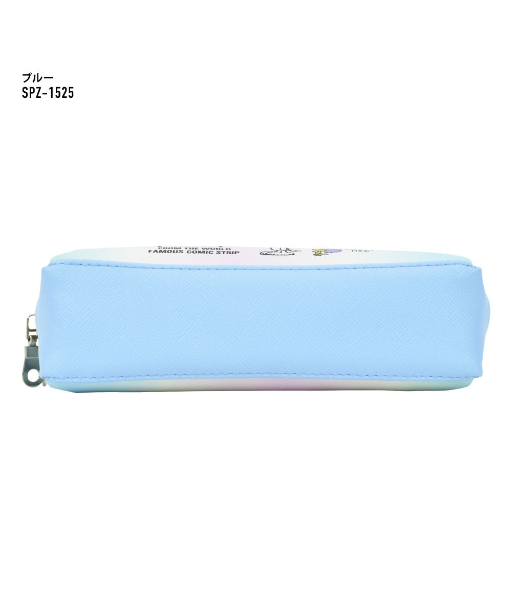Runner RUNNER Snoopy pencil case pen box for ladies girls adults high school students 2-room double zipper synthetic leather for girls men boys high school middle school brand stylish fashionable