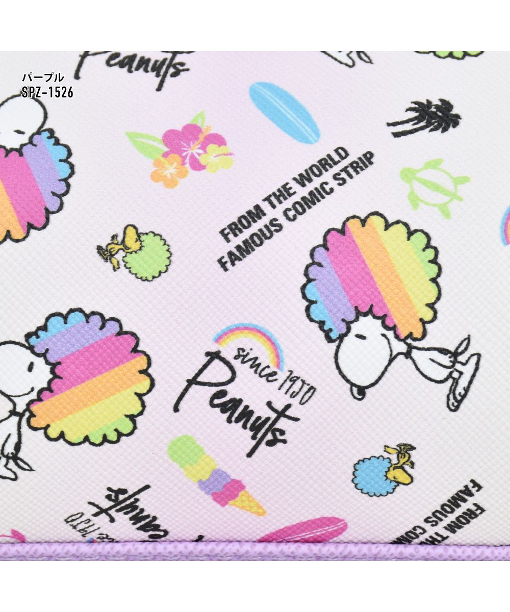 Runner RUNNER Snoopy pencil case pen box for ladies girls adults high school students 2-room double zipper synthetic leather for girls men boys high school middle school brand stylish fashionable