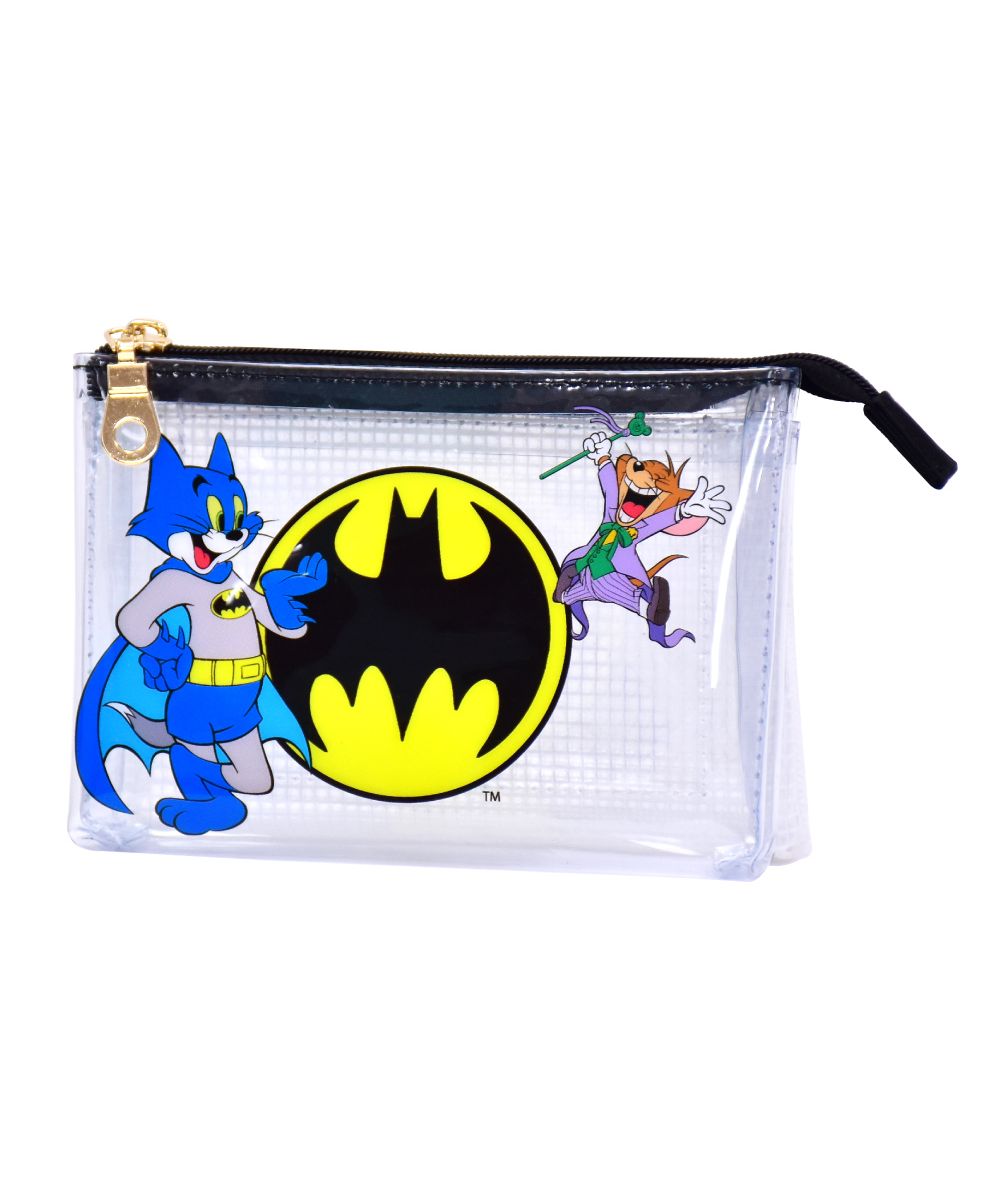 ランナー RUNNER トムとジェリー ポーチ 小物入れ 小さい 3ポケット PVC 仕切り ミニ 化粧ポーチ 大人 レディース 女子 女の子 男の子 高校生 中学生 小学生 整理 コ