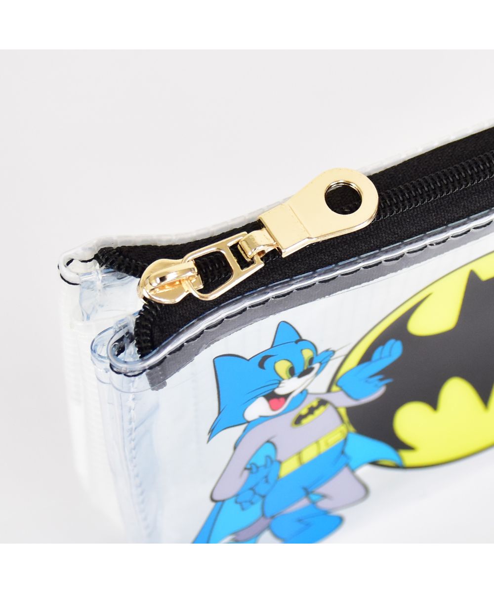 ランナー RUNNER トムとジェリー ポーチ 小物入れ 小さい 3ポケット PVC 仕切り ミニ 化粧ポーチ 大人 レディース 女子 女の子 男の子 高校生 中学生 小学生 整理 コ