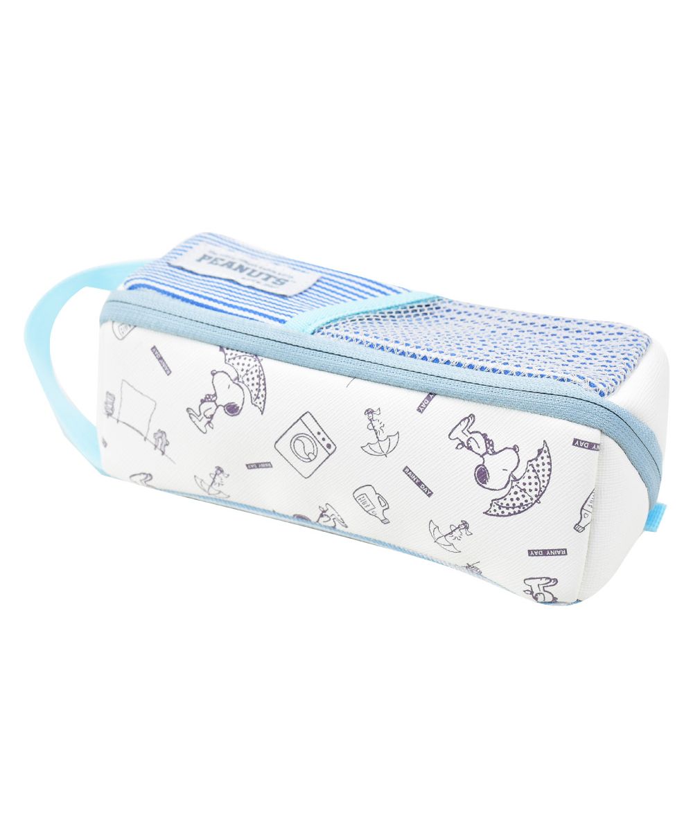 Runner RUNNER Snoopy Pencil Case Pen Box Kids Children Girls Kids Wide Open Full Zipper