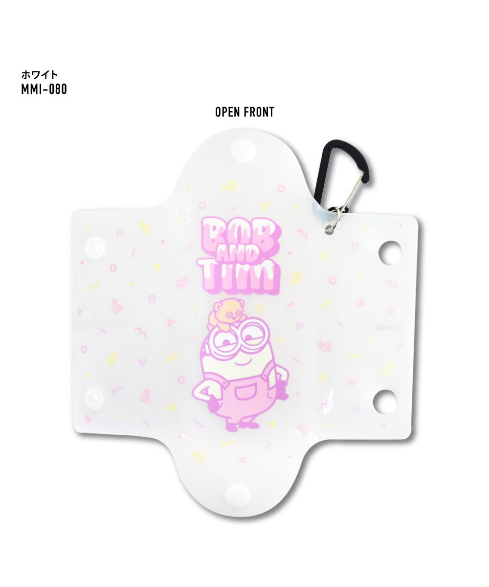 ランナー RUNNER ミニオン パスケース 定期入れ カードケース 定期  2枚以上 小物入れ クリアマルチケース Sサイズ レディース 女子 女の子 フック付き 透明 クリア PV