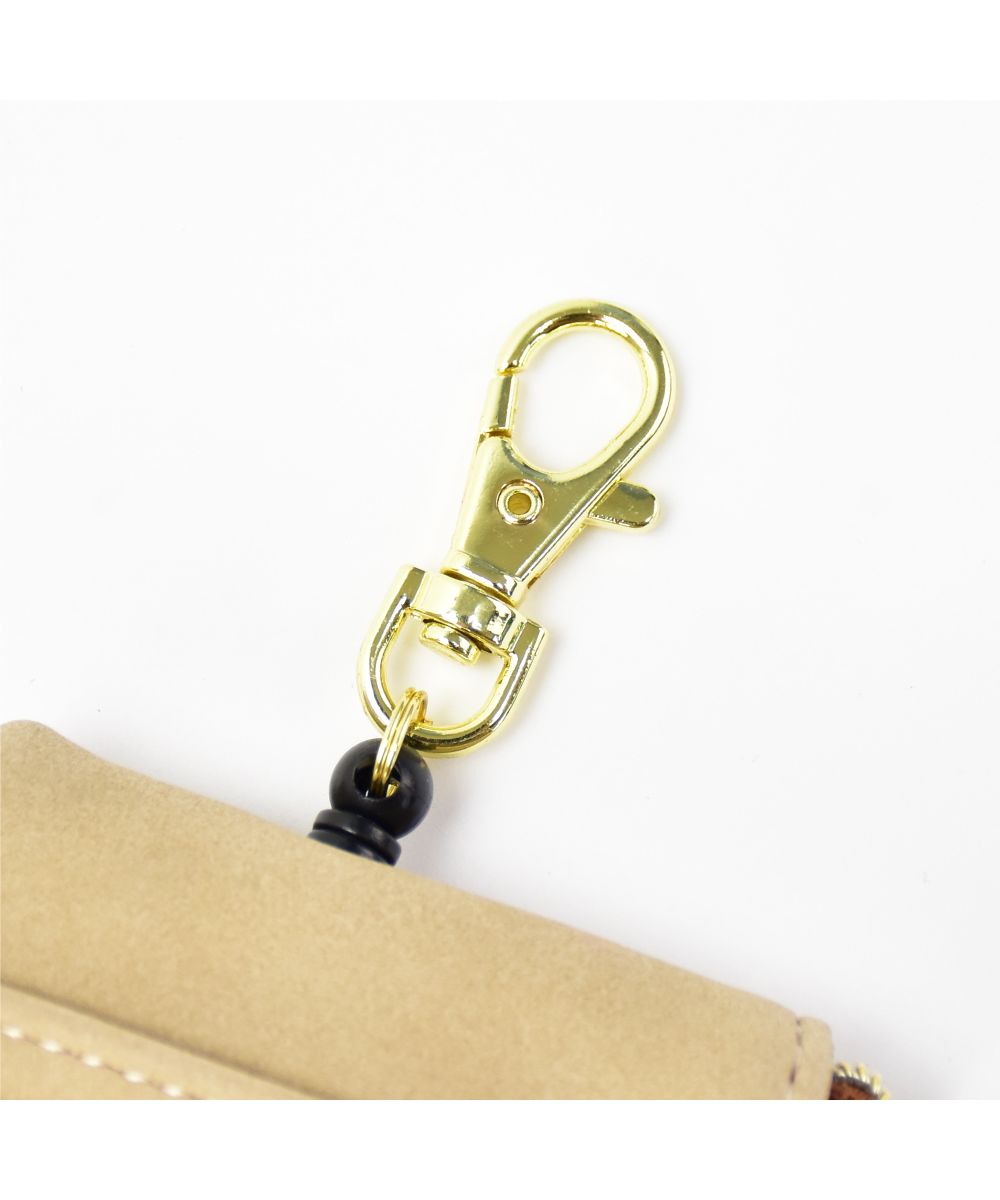 ランナー RUNNER スヌーピー キーケース スマート キー レディース 女子 刺繍 合成皮革 リール式 キーリング カード収納  2枚 キャラクター グッズ カードケース コンパク