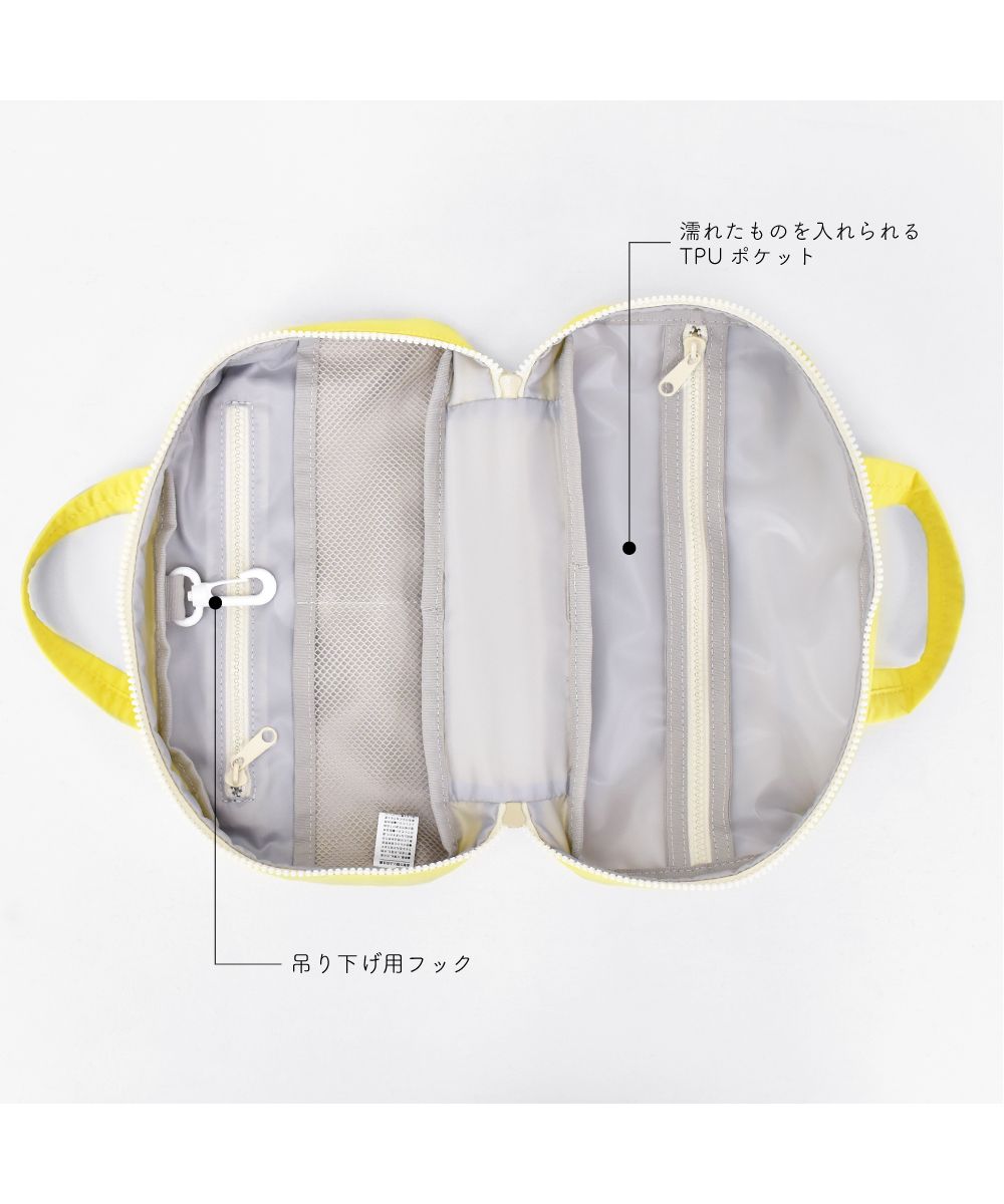 Runner Aventura Pouch Hanging Makeup Pouch Large Capacity Zipper Many Pockets Mesh Pockets Cosmetic Box Makeup Storage Box Portable Cute Zipper