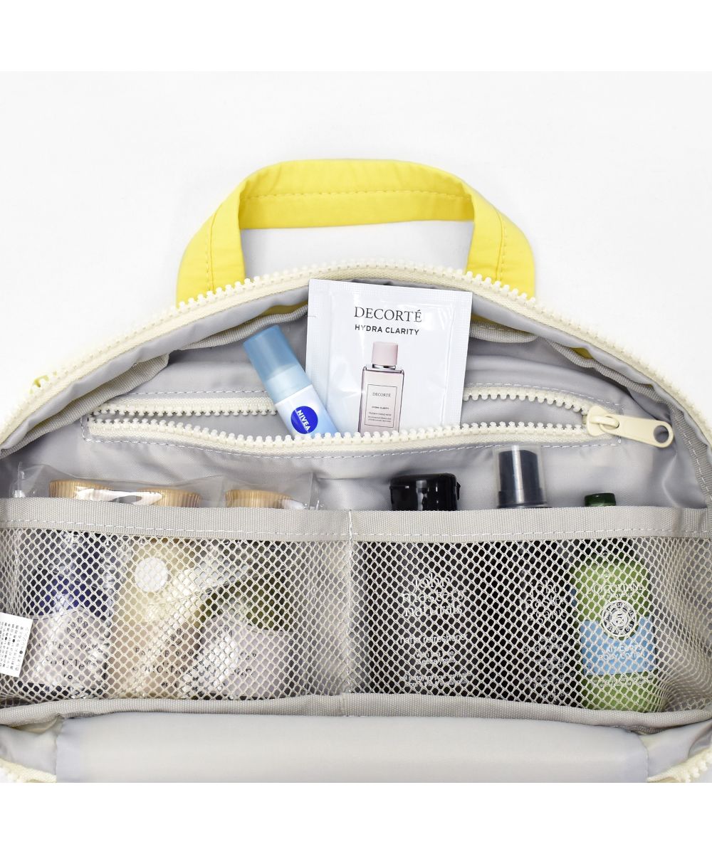 Runner Aventura Pouch Hanging Makeup Pouch Large Capacity Zipper Many Pockets Mesh Pockets Cosmetic Box Makeup Storage Box Portable Cute Zipper