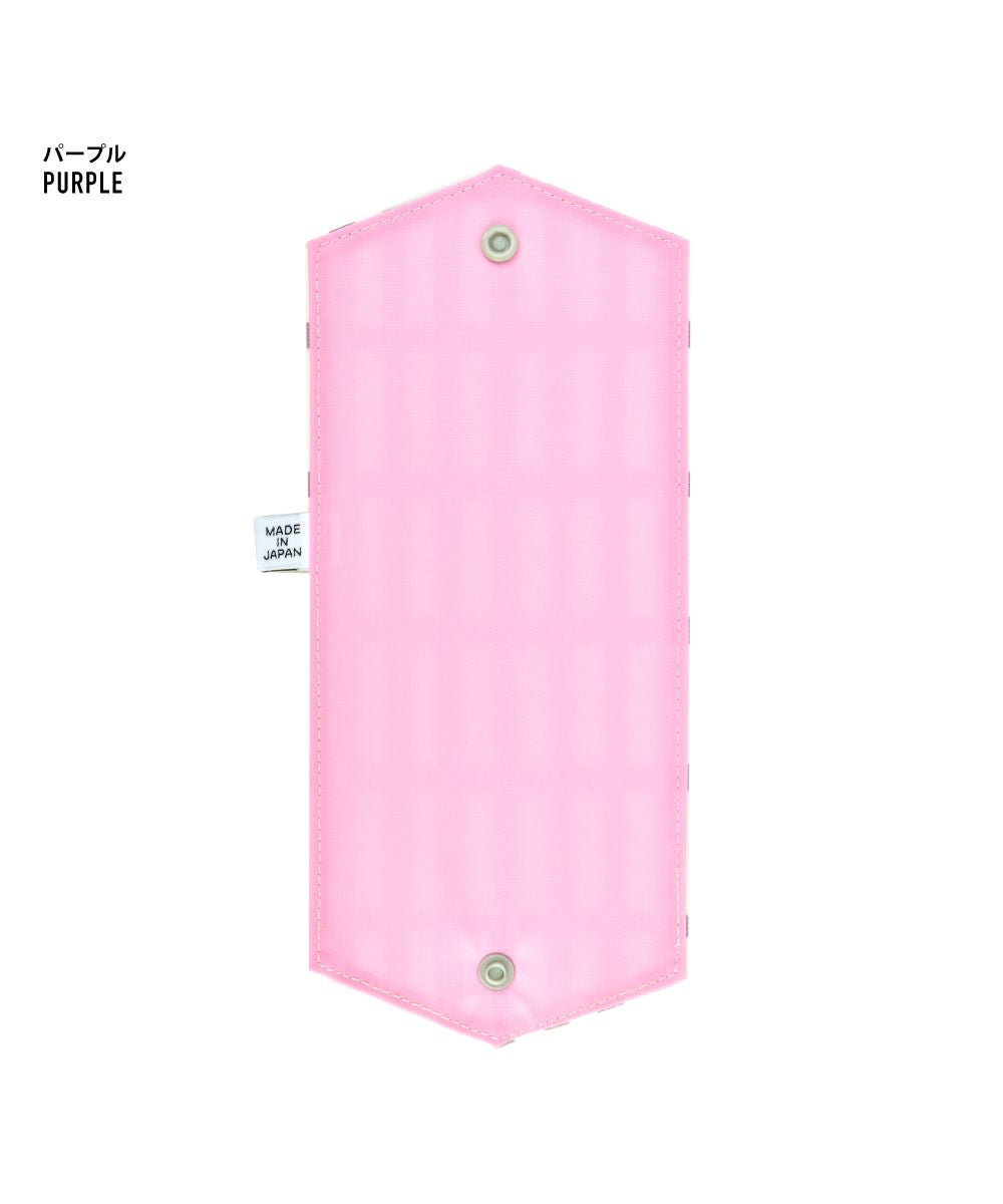 Runner Mask Case Mask Storage Ladies Girls安心の日本製 Cotton Nordic Style Checkered Pattern Antibacterial/Odor Resistant Portable Foldable