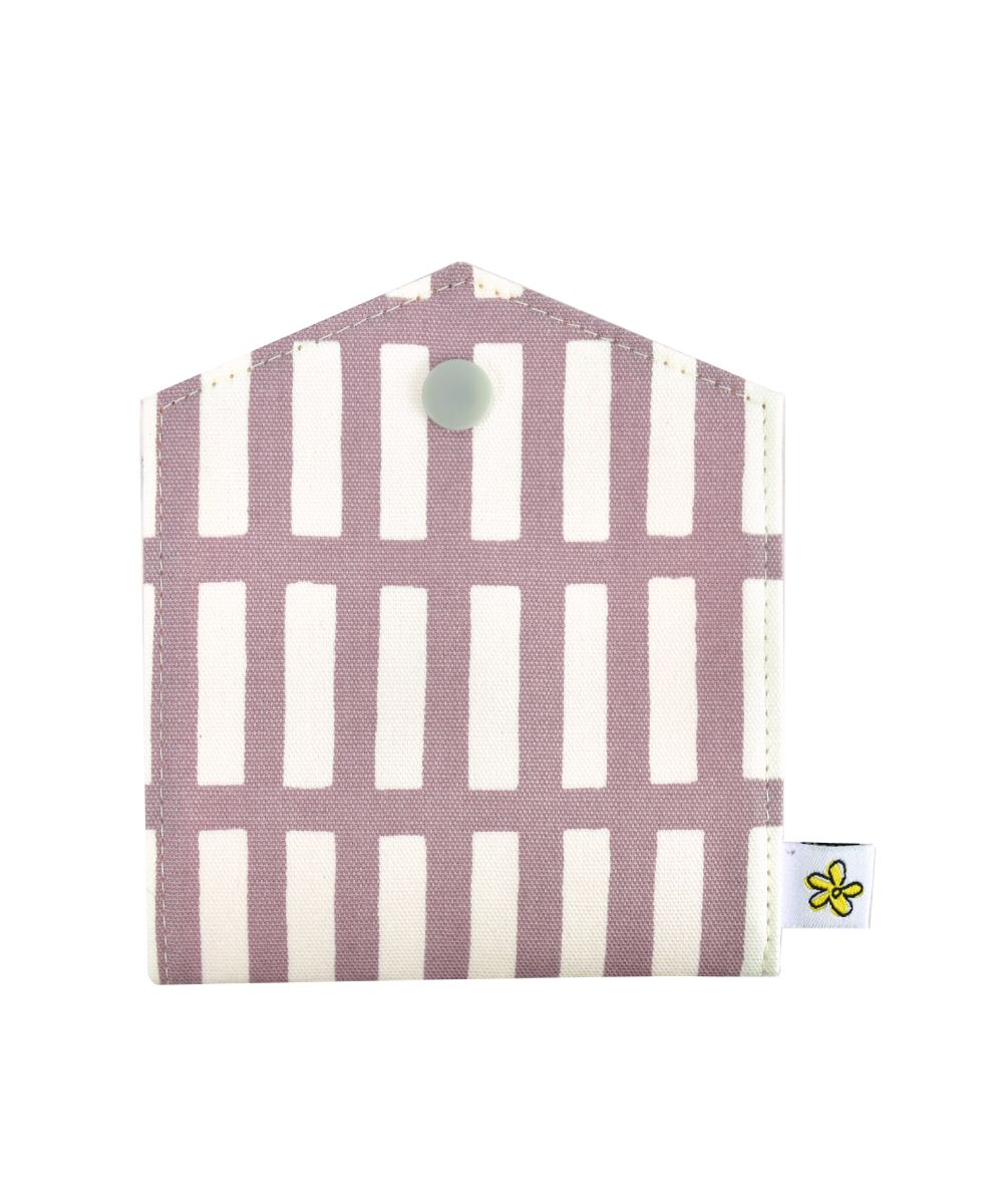 Runner Mask Case Mask Storage Ladies Girls安心の日本製 Cotton Nordic Style Checkered Pattern Antibacterial/Odor Resistant Portable Foldable