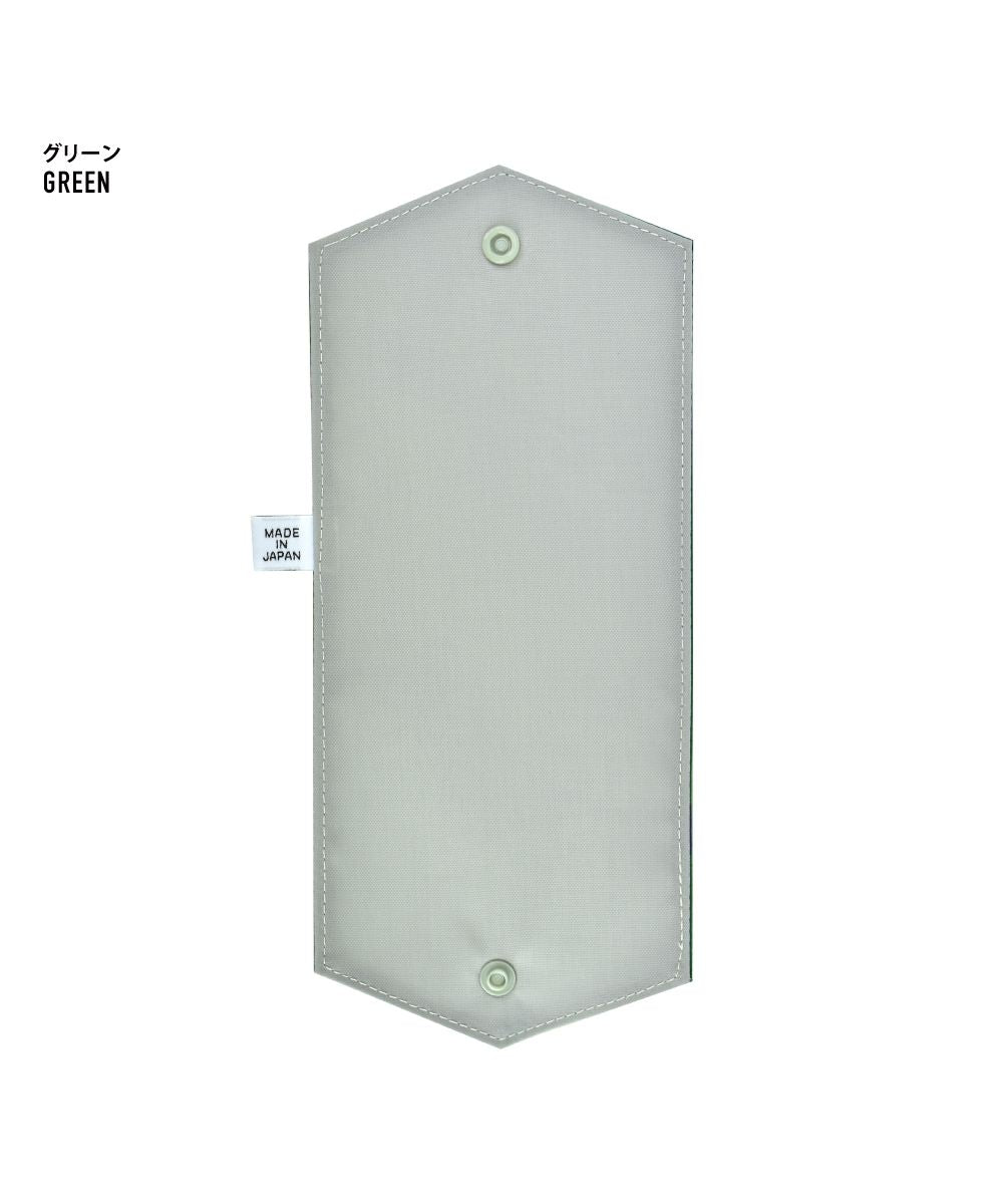 ランナー RUNNER マスクケース マスク収納 レディース 女子 安心の日本製 綿 マルチドット柄 抗菌/防臭 携帯 持ち運び 折りたたみ