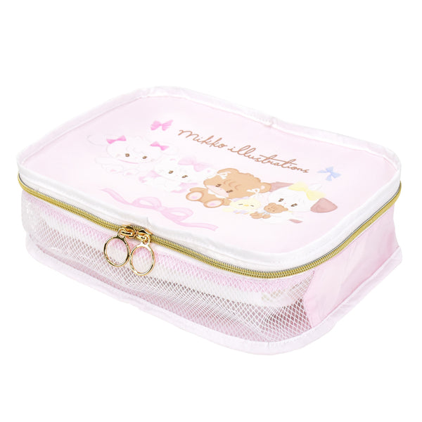 Runner Mikko Illustrations Miko Mesh Pouch Travel Clothing Storage Cas