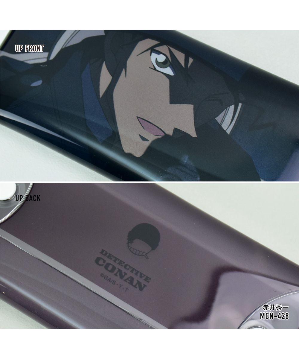 Runner Detective Conan Pen Case Pencil Box Small Item Storage Clear Multi-Case L Size Transparent Clear PVC Character Stylish Cute Simple Popular Washable