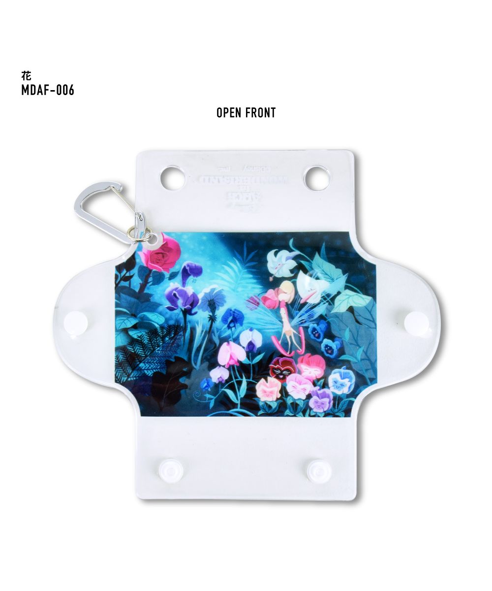 ランナー RUNNER ディズニー ふしぎの国のアリス コインケース 小銭入れ 小物入れ クリアマルチケース アリス 白うさぎ チェシャ猫 キャラクター かわいい 多機能 人気 洗える