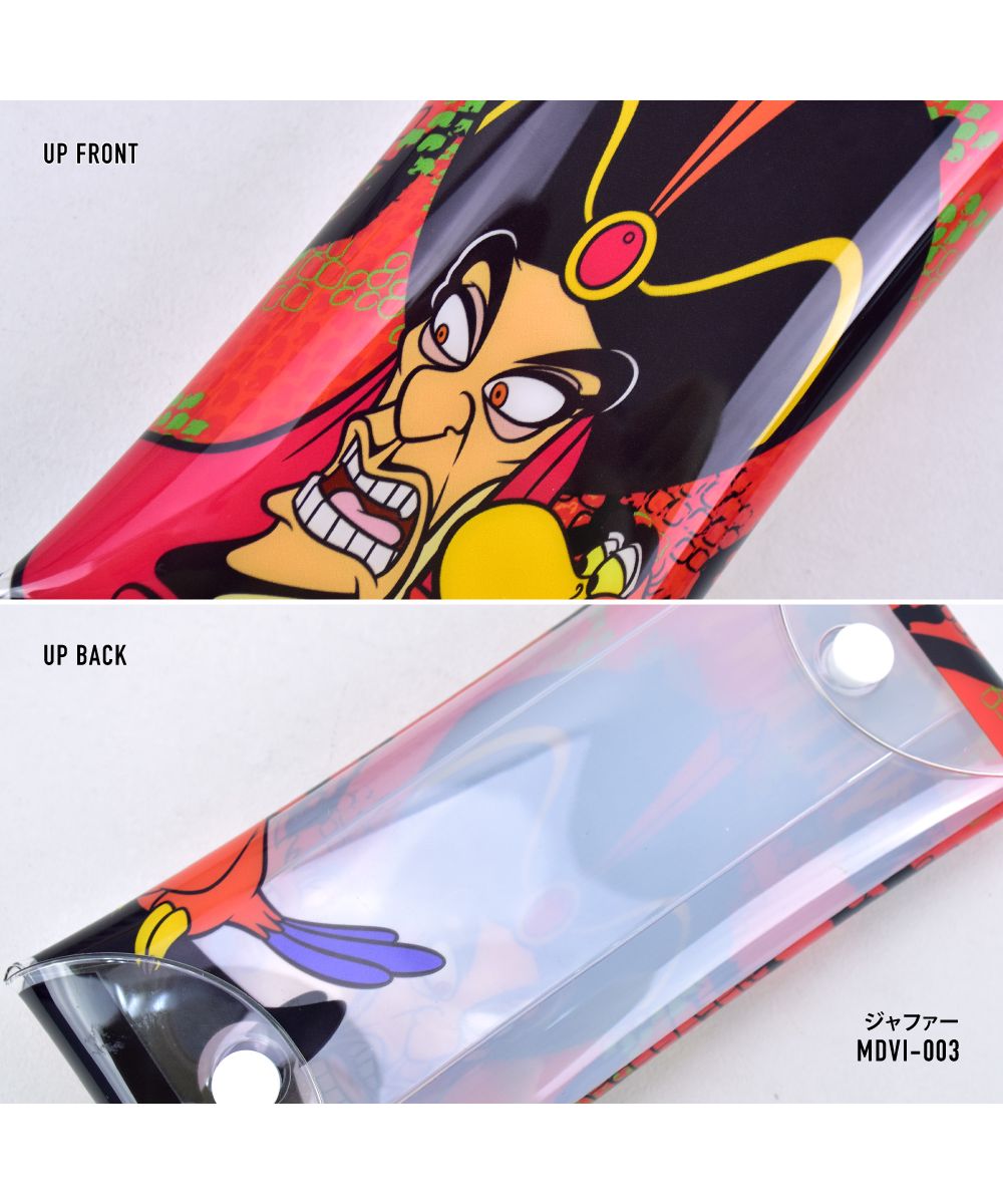 ランナー RUNNER ディズニー ポーチ 小物入れ 化粧ポーチ クリアマルチケース Lサイズ マレフィセント  スカー ジャファー メンズ ブランド キャラクター