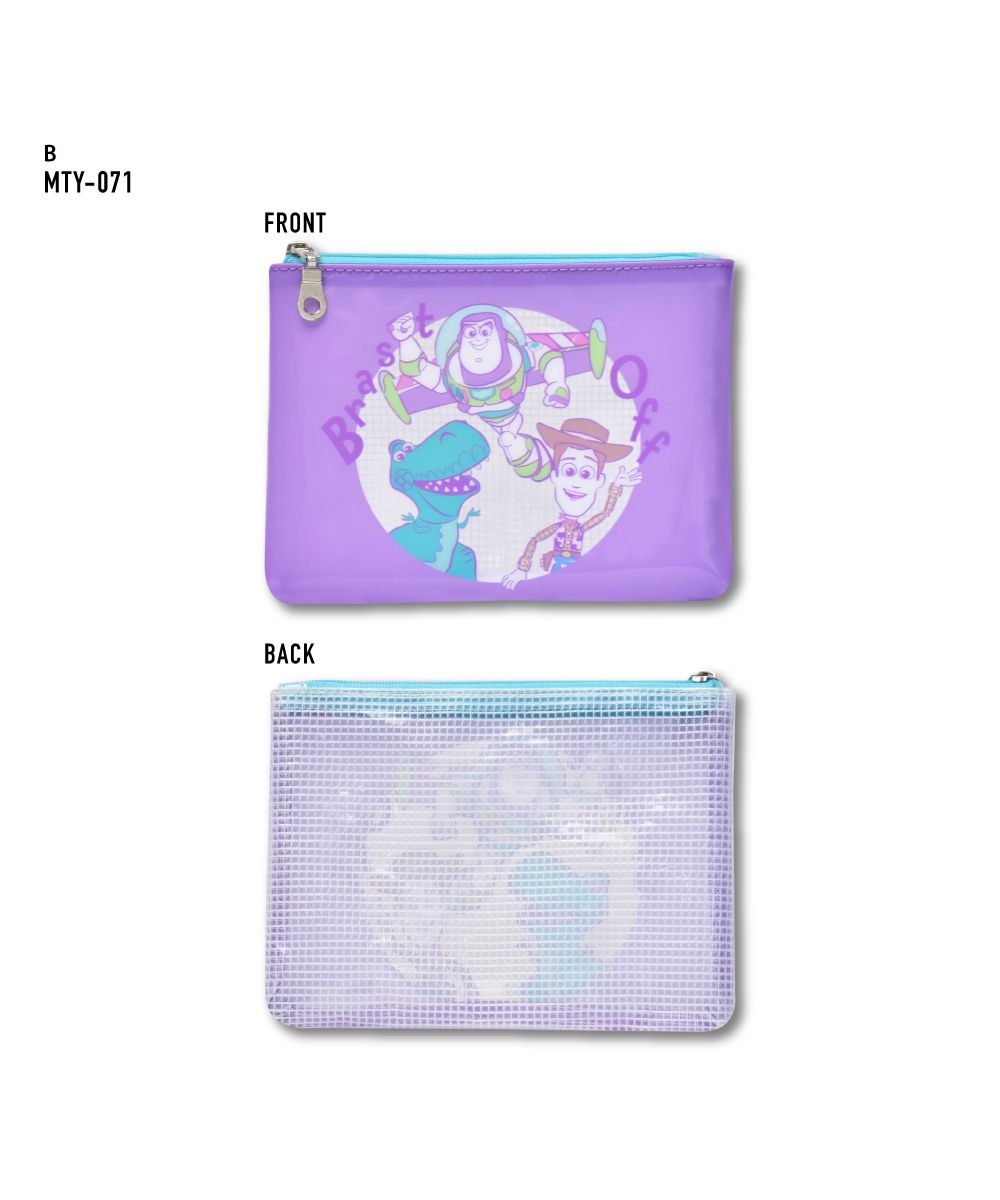 Runner Toy Story Disney Travel Pouch Transparent Clear Adult PVC Girls Boys Unisex High School Students Middle School Students Unisex Ladies Women Adults University Students
