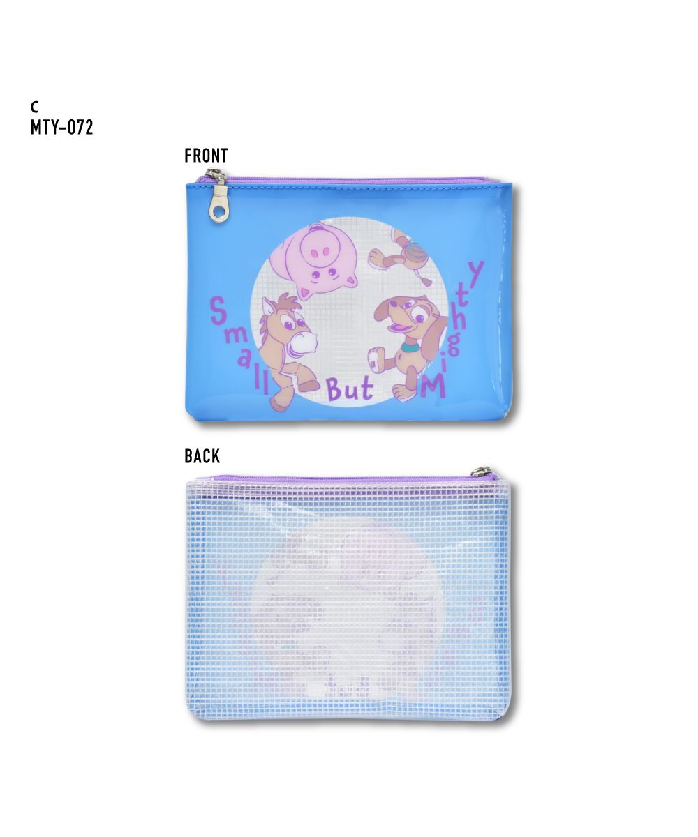 Runner Toy Story Disney Travel Pouch Transparent Clear Adult PVC Girls Boys Unisex High School Students Middle School Students Unisex Ladies Women Adults University Students