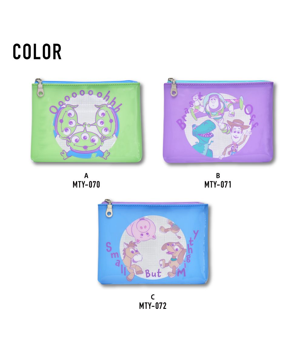 Runner Toy Story Disney Travel Pouch Transparent Clear Adult PVC Girls Boys Unisex High School Students Middle School Students Unisex Ladies Women Adults University Students