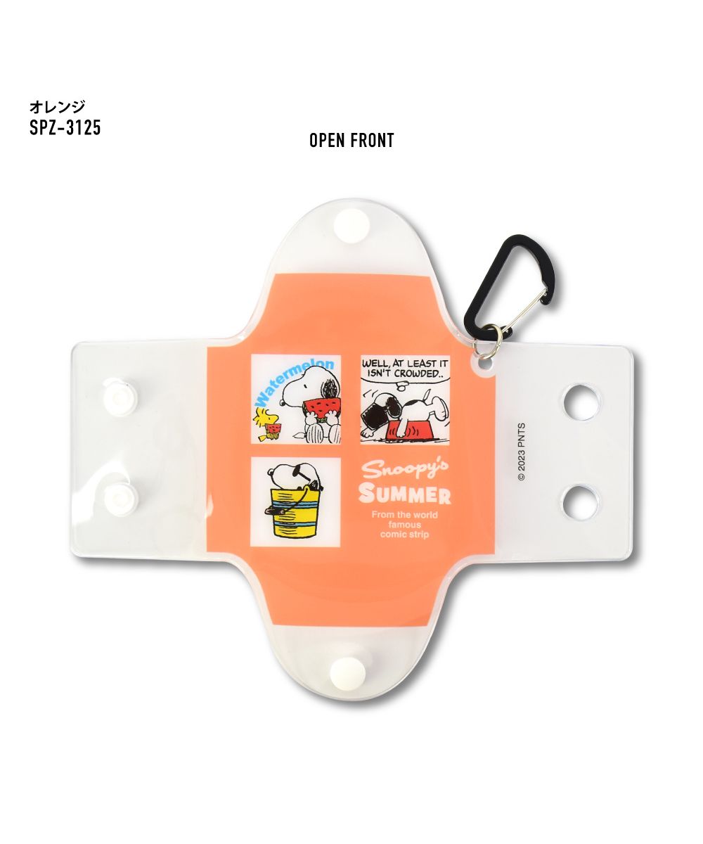 ランナー RUNNER スヌーピー イヤホン ポーチ 小物入れ ミニ 有線/ワイヤレス 収納 air pods/pro クリアマルチケース SSサイズ レディース 大人 向け 女子 女