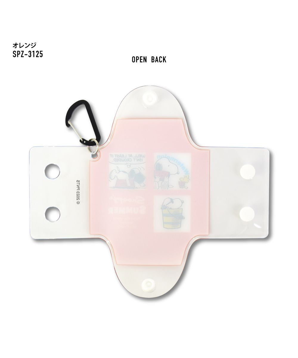 ランナー RUNNER スヌーピー イヤホン ポーチ 小物入れ ミニ 有線/ワイヤレス 収納 air pods/pro クリアマルチケース SSサイズ レディース 大人 向け 女子 女