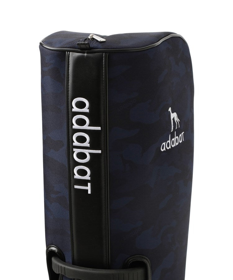 アダバット adabat ◆【ADABAT NAVY】カモフラ柄キャディーバッグ （ブラック(119)） ブラック(119)