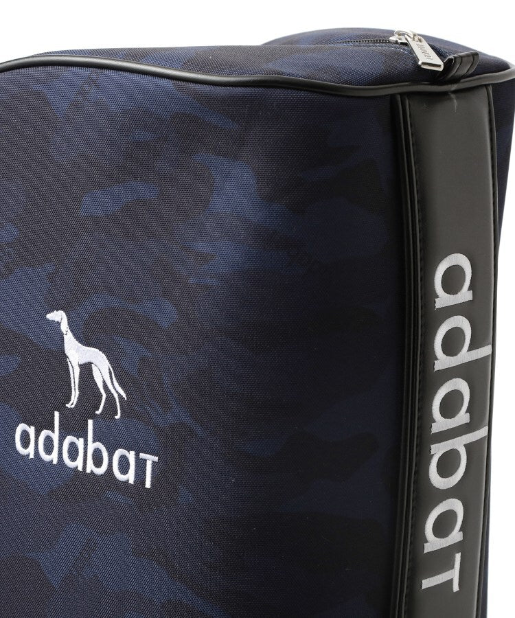 アダバット adabat ◆【ADABAT NAVY】カモフラ柄キャディーバッグ （ブラック(119)） ブラック(119)
