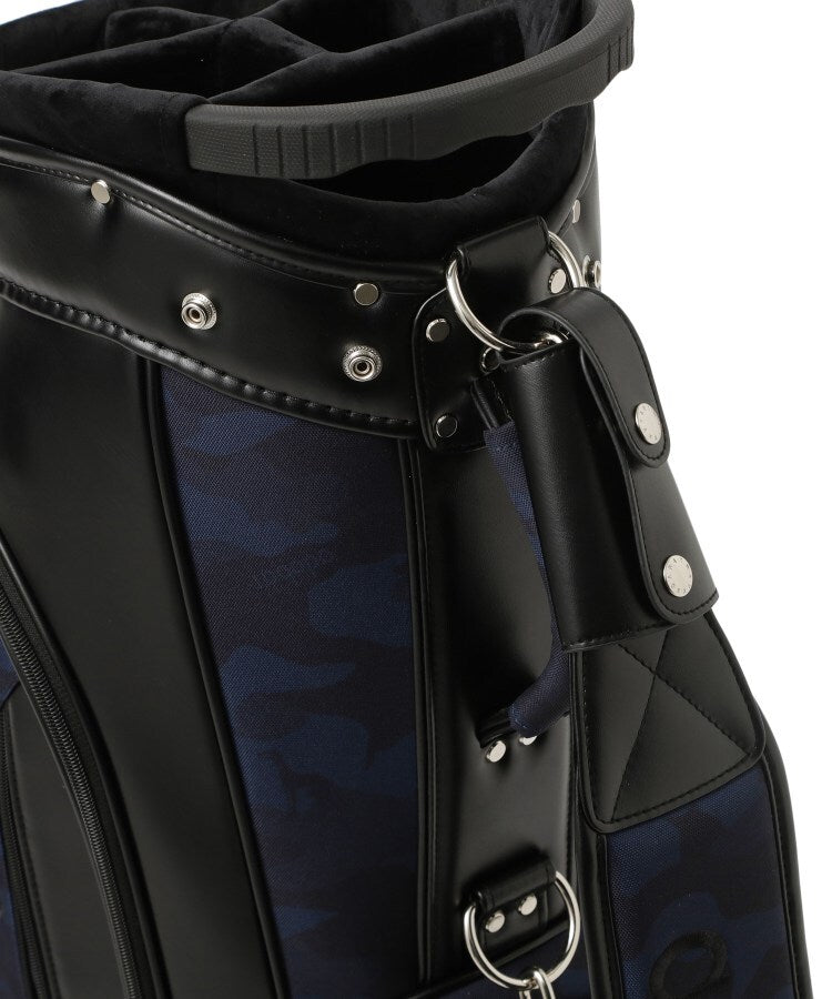 アダバット adabat ◆【ADABAT NAVY】カモフラ柄キャディーバッグ （ブラック(119)） ブラック(119)