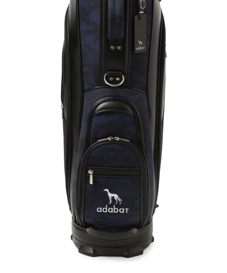 アダバット adabat ◆【ADABAT NAVY】カモフラ柄キャディーバッグ （ブラック(119)） ブラック(119)